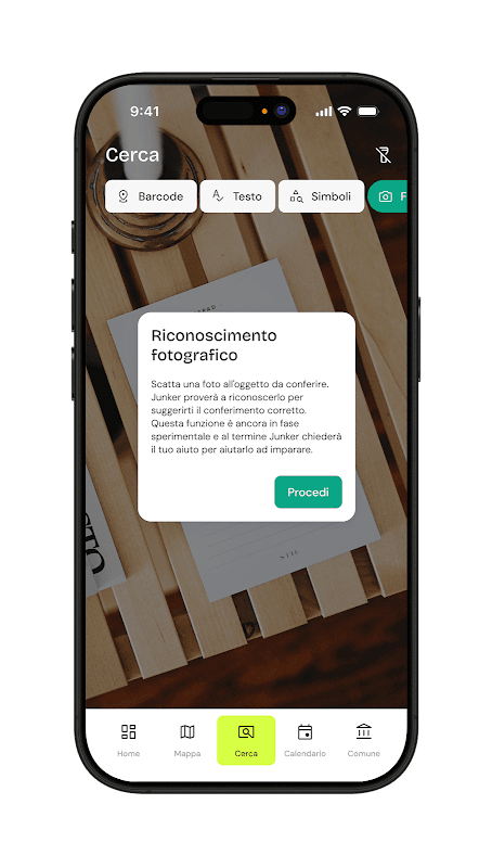 Junker per la differenziata app screenshot 5