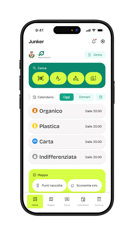 Junker per la differenziata app screenshot 6