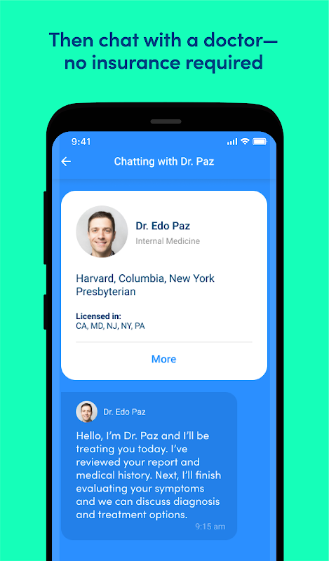 K Health | 24/7 Virtual Care app screenshot 1