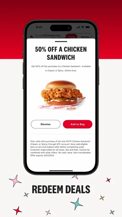 KFC US – Ordering App app screenshot 8