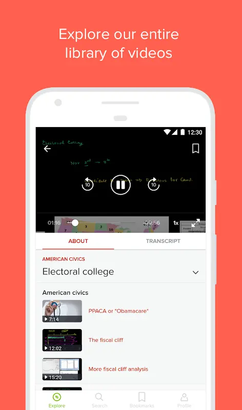 Khan Academy app screenshot 4