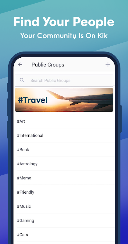 Kik — Messaging & Chat App app screenshot 2