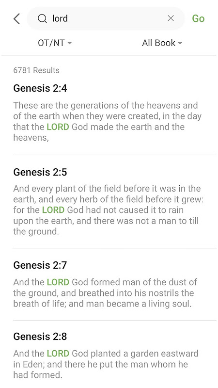 King James Bible – Verse+Audio app screenshot 2