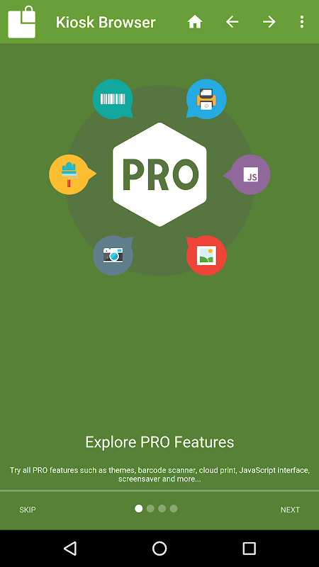 Kiosk Browser Lockdown app screenshot 1