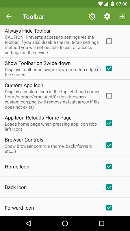 Kiosk Browser Lockdown app screenshot 7