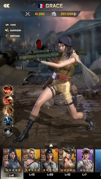 Kiss of War app screenshot 3