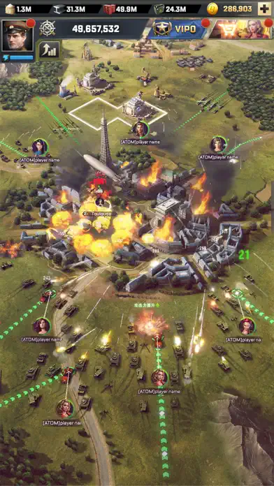 Kiss of War app screenshot 7