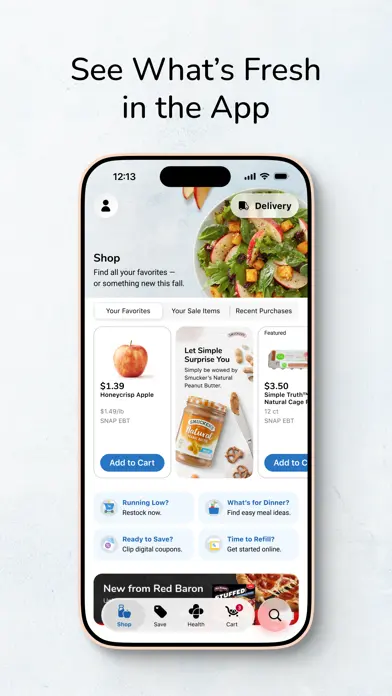 Kroger app screenshot 1