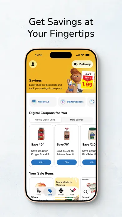 Kroger app screenshot 2