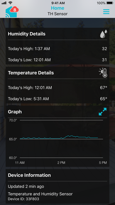 La Crosse View app screenshot 2