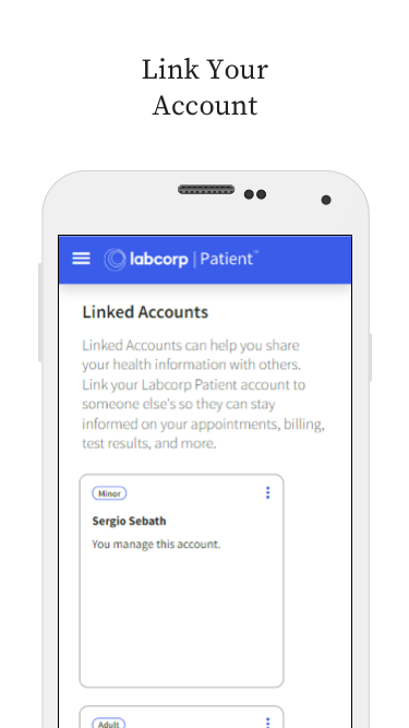 Labcorp | Patient app screenshot 3