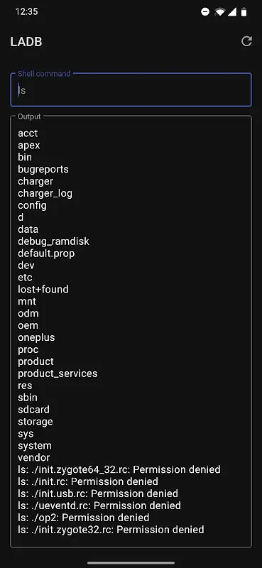 LADB — Local ADB Shell app screenshot 1