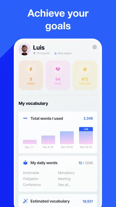 Langify – AI Language Tutor app screenshot 6