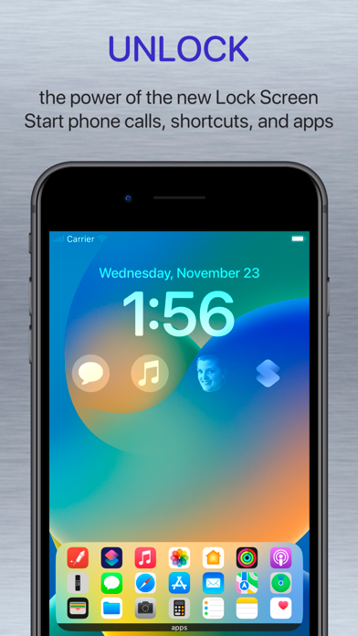 Launcher Iphone 7 app screenshot 1