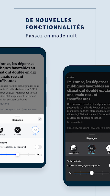 Le Monde, Live News app screenshot 2