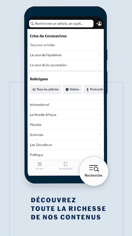 Le Monde, Live News app screenshot 3