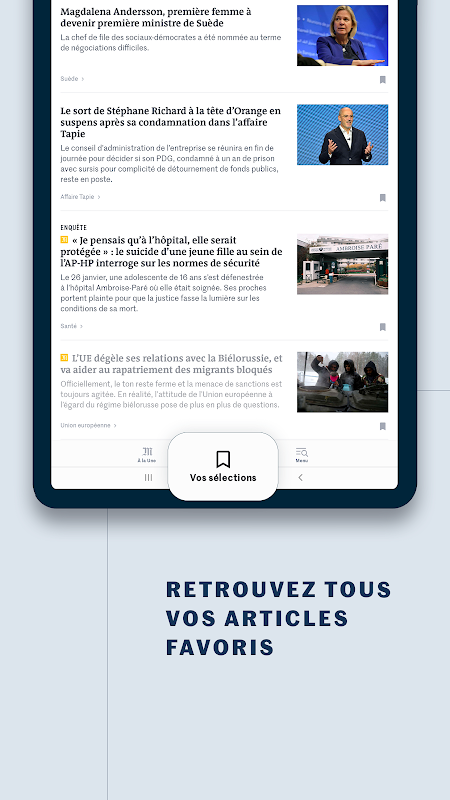 Le Monde, Live News app screenshot 7