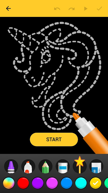 Learn to Draw Glow Cartoon app screenshot 6