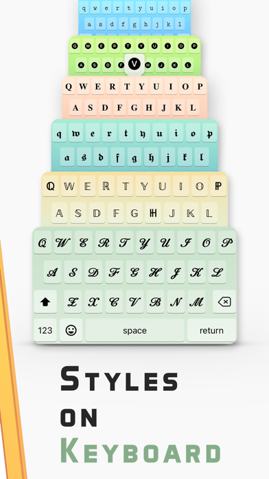 Letter Fonts – Stylish Text app screenshot 1