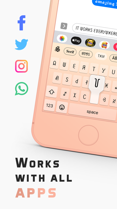 Letter Fonts – Stylish Text app screenshot 2