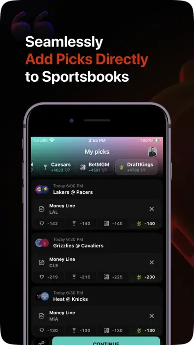 LFG Sports AI: Props & Trends app screenshot 5