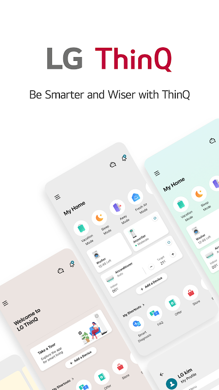 LG ThinQ app screenshot 1