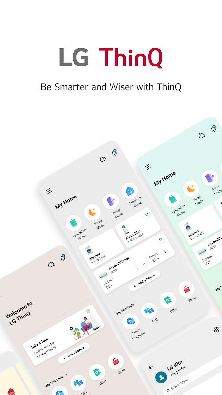 LG ThinQ app screenshot 2
