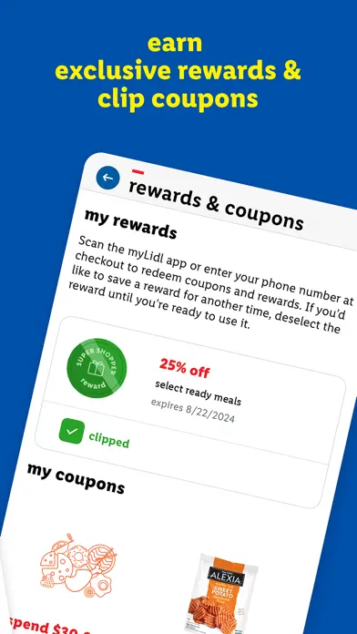 Lidl Plus app screenshot 2