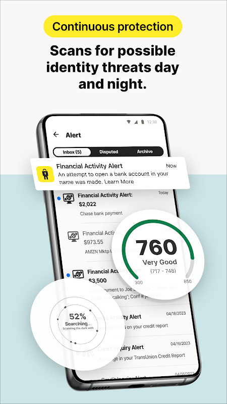 LifeLock Identity by Norton app screenshot 2