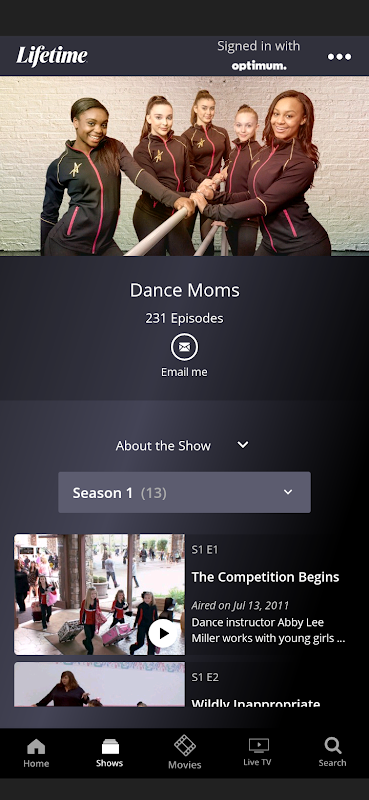 Lifetime app screenshot 3