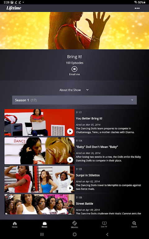 Lifetime app screenshot 5