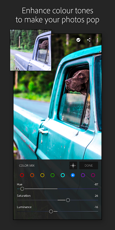 Lightroom Photo & Video Editor app screenshot 1