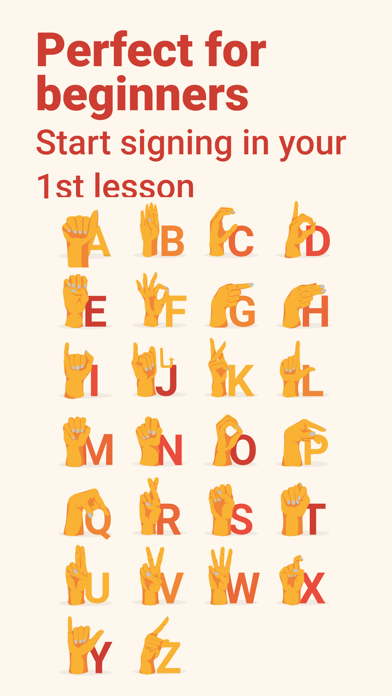 Lingvano: Sign Language – ASL app screenshot 2