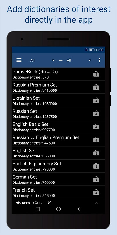 Lingvo Dictionaries Offline app screenshot 8