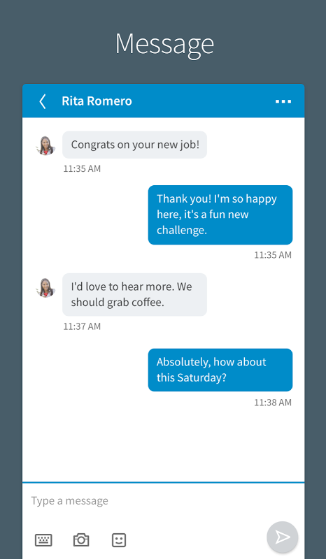 LinkedIn app screenshot 4
