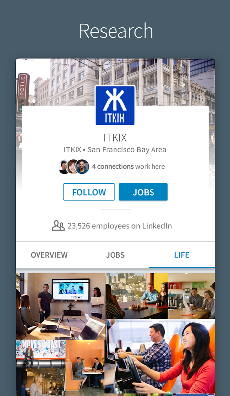 LinkedIn app screenshot 5