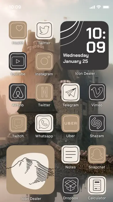 Liquid Glass 26 Icon Pack app screenshot 4