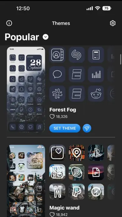 Liquid Glass 26 Icon Pack app screenshot 5