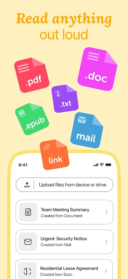 Listen AI: Text to Speech app screenshot 4