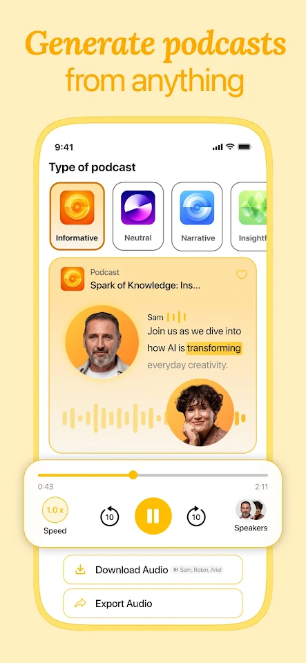 Listen AI: Text to Speech app screenshot 5