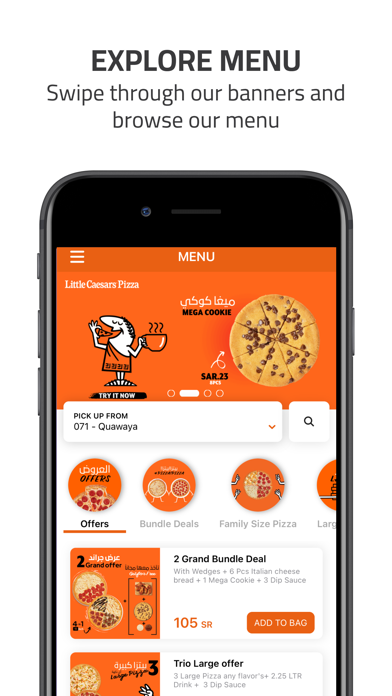 Little Caesars app screenshot 1