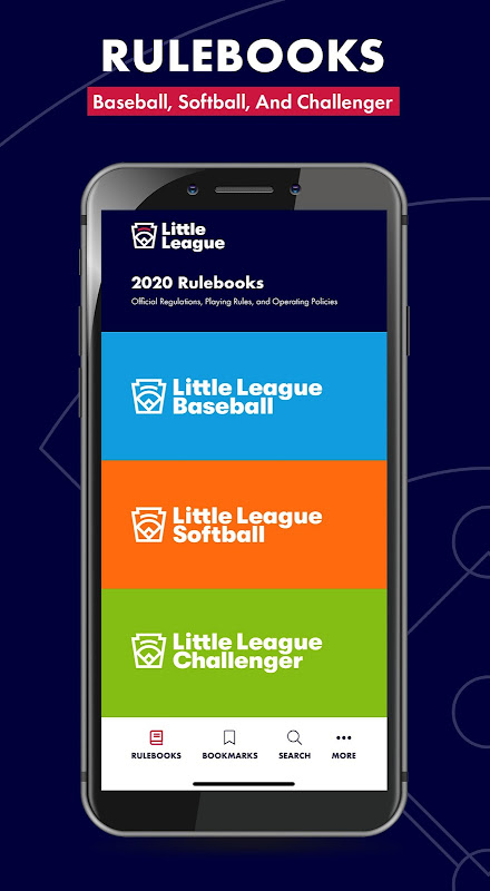 Little League Rulebook app screenshot 2