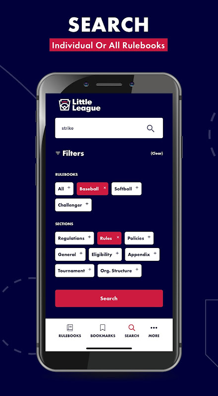 Little League Rulebook app screenshot 4