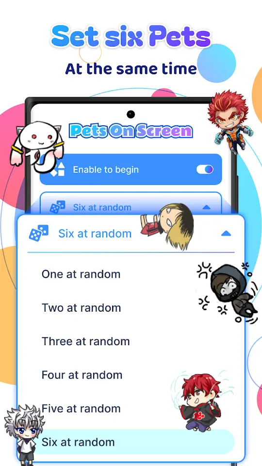 Live Anime Shimeji Pets app screenshot 7
