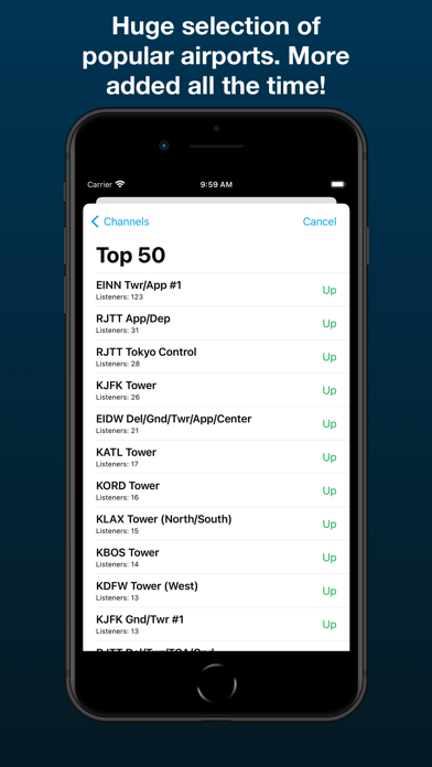 LiveATC for Android app screenshot 3