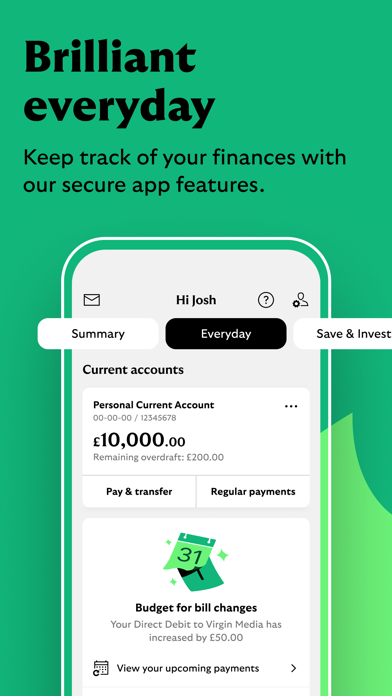 Lloyds Bank Mobile Banking app screenshot 1