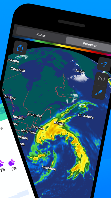 Local Weather Alerts – Widget app screenshot 2