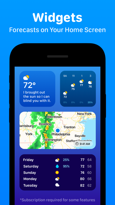 Local Weather Alerts – Widget app screenshot 4
