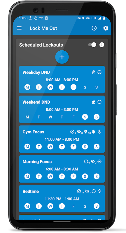 Lock Me Out – App/Site Blocker app screenshot 4