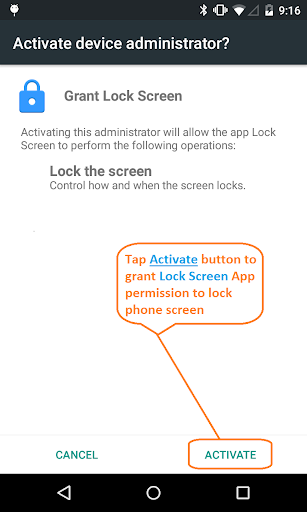 Lock Screen app screenshot 2